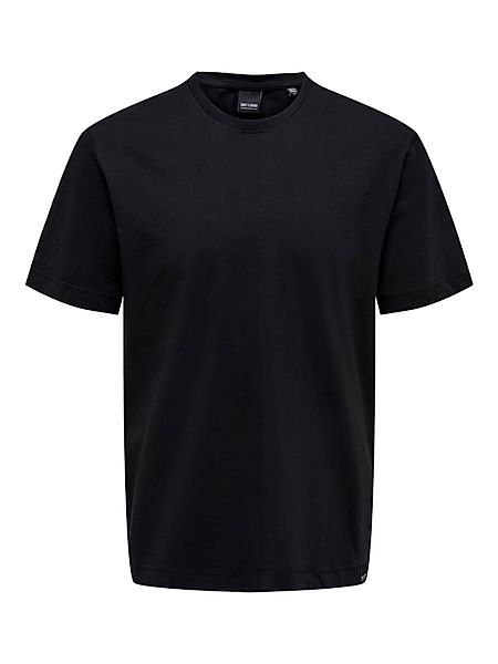 Only & Sons Herren Rundhals T-Shirt ONSMAX LIFE - Regular Fit günstig online kaufen