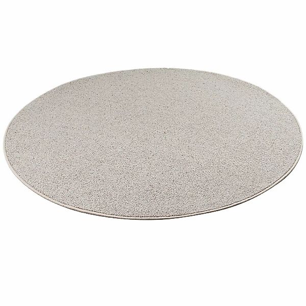 Snapstyle Natur Teppich Wolle Berber Grau 100cm Rund günstig online kaufen