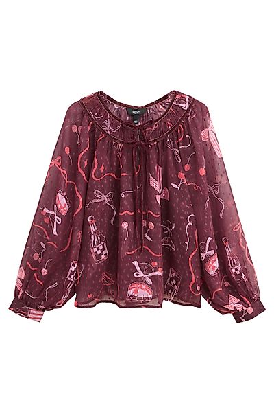 Next Langarmbluse Bluse mit langen Ärmeln günstig online kaufen