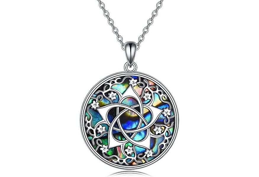 LuxusKollektion Kette mit Anhänger Pentagramm Halskette Sterling Silber Hei günstig online kaufen