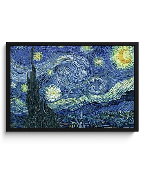 MuchoWow Poster Sternennacht - Kunstdrucke - Alte Meister - Vincent van Gog günstig online kaufen