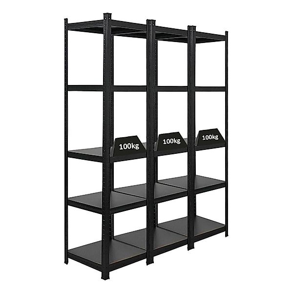 PROREGAL® Schwerlastregal MegaDeal 3x All Black günstig online kaufen