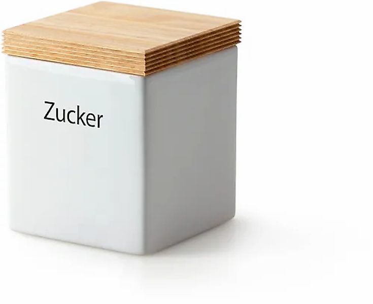 Continenta Vorratsdose, (1 tlg.), mit Holzdeckel, luftdichter Verschluss günstig online kaufen