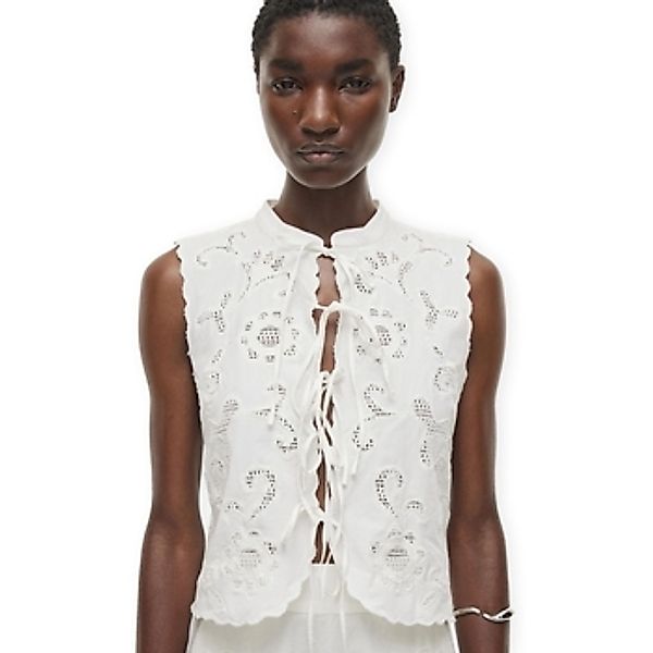 Rouge Edit  Blusen Top Ameline - Cloud Dancer günstig online kaufen