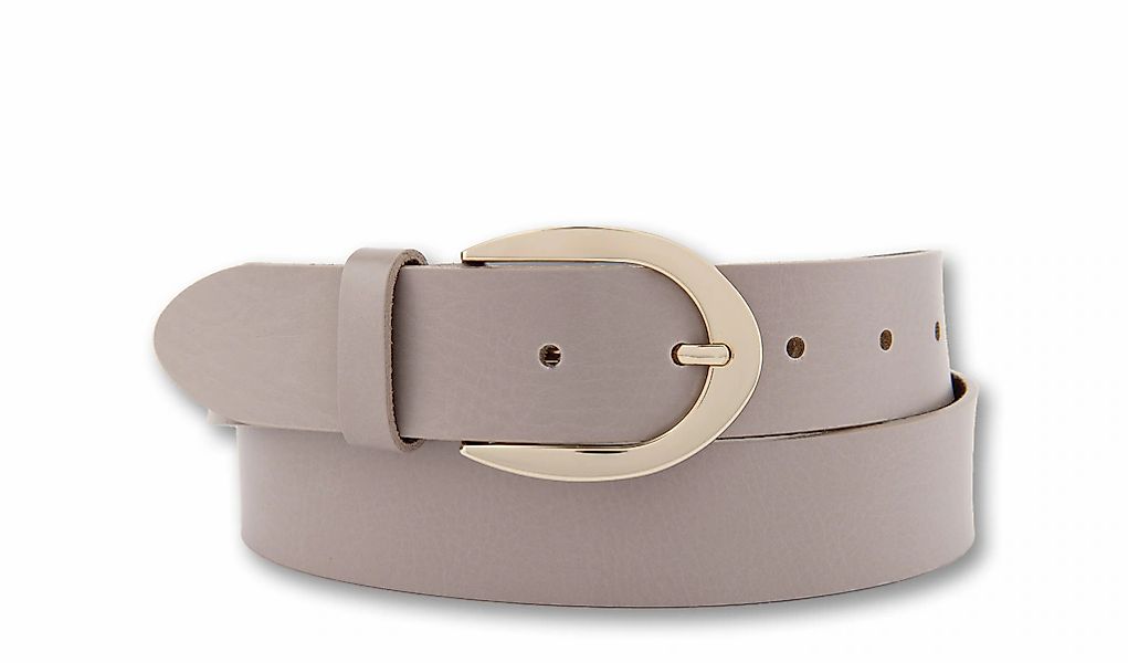 BERND GÖTZ Ledergürtel "Ledergürtel mit hochwertiger Goldschließe, Business günstig online kaufen