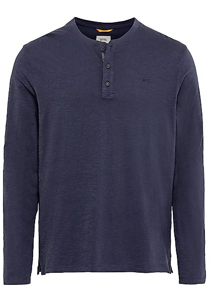 camel active Henleyshirt mit Logostickerei günstig online kaufen