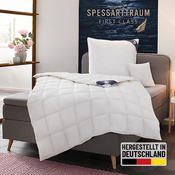 SPESSARTTRAUM Daunenbettdecke »First Class«, extraleicht, Füllung 90% Daune günstig online kaufen