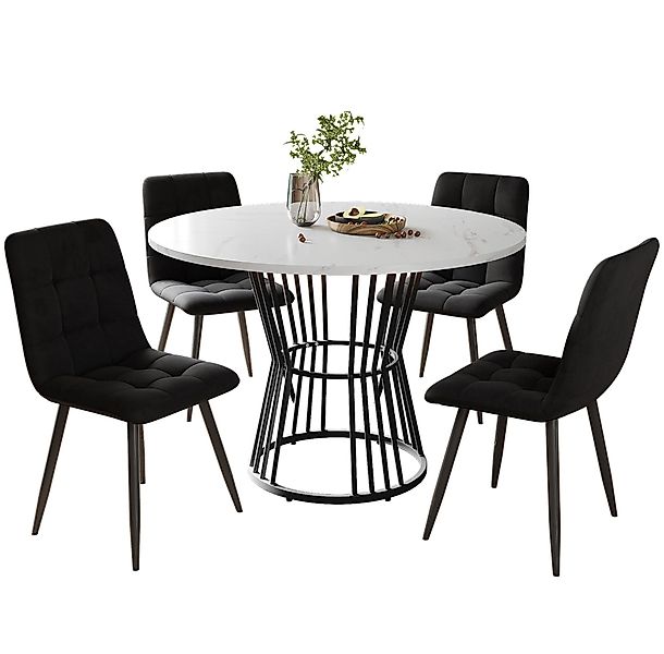 HAUSS SPOLE Essgruppe 5-teilig Esstisch mit günstig online kaufen