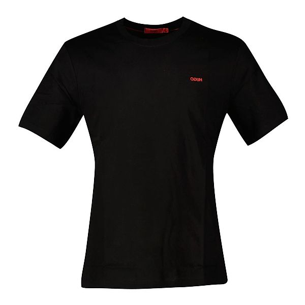 Hugo Dero212 Kurzärmeliges T-shirt M Black günstig online kaufen