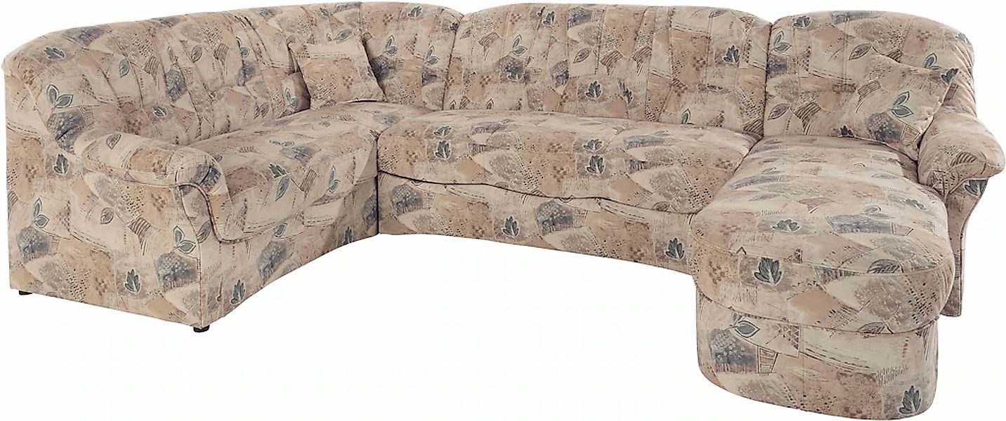 DOMO collection Wohnlandschaft "Bahia U-Form, B/T: 308/200 cm, mit Federker günstig online kaufen