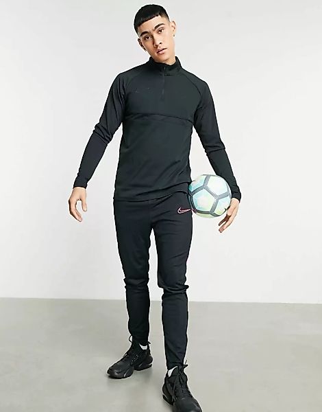 Nike Football – Academy – Oberteil in Schwarz günstig online kaufen
