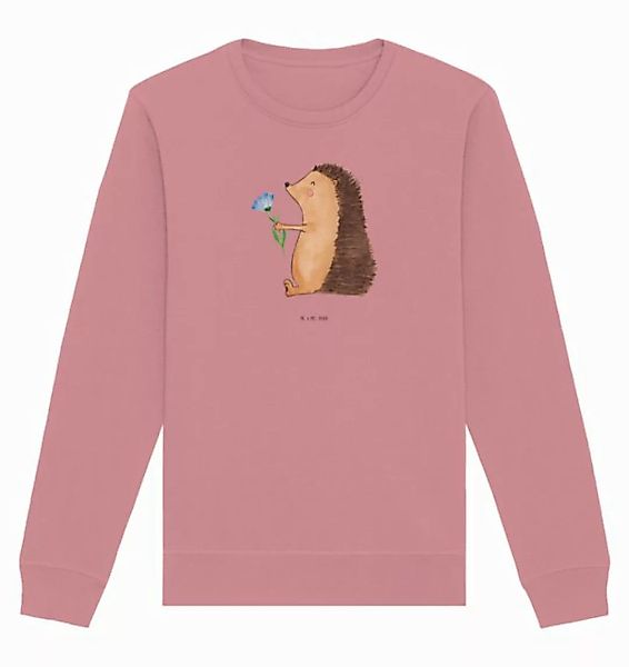 Mr. & Mrs. Panda Longpullover Igel Blumen Größe XXL - Canyon Pink - Geschen günstig online kaufen