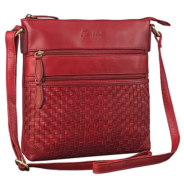 Benthill Umhängetasche Damen Echt Leder Schultertasche Vintage Handtasche g günstig online kaufen