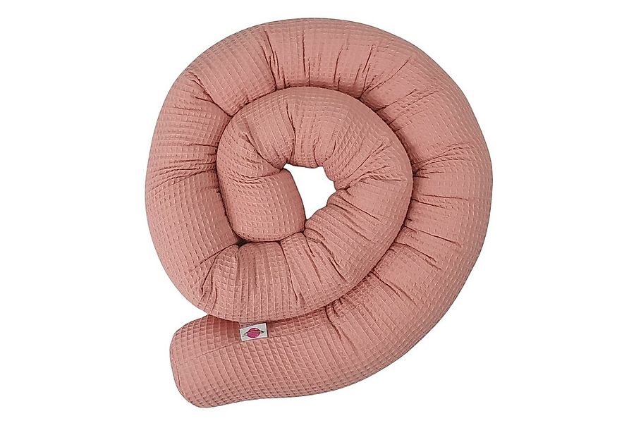 Babymajawelt Bettrolle Bett Nestchen Schlange, Wickeltischumrandung Waffel, günstig online kaufen