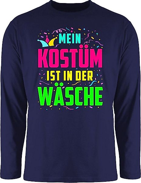Shirtracer Rundhalsshirt Mein Kostüm ist in der Wäsche I Fastnacht I Fasnac günstig online kaufen