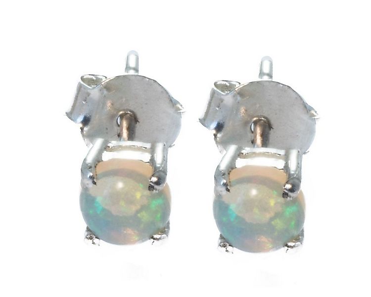 Paar Ohrstecker Echter Opal 5 mm günstig online kaufen