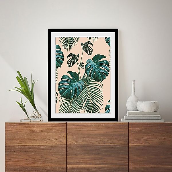 queence Bild »Alecksa«, Blätter-Pflanzen-Pflanzenbilder-Kunst, HD Premium P günstig online kaufen
