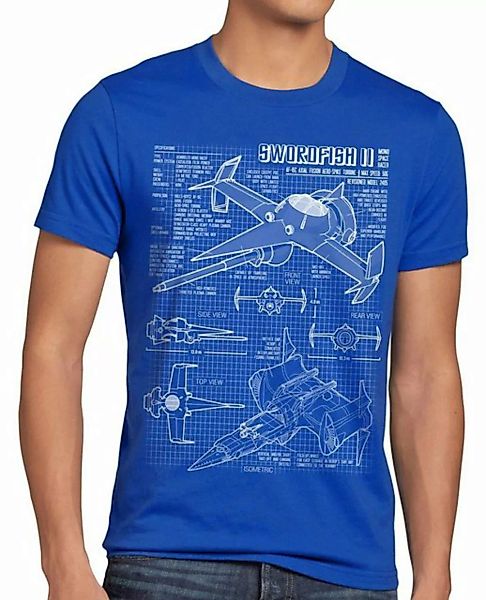 style3 Print-Shirt Herren T-Shirt Bebop Swordfish II anime mono racer cowbo günstig online kaufen