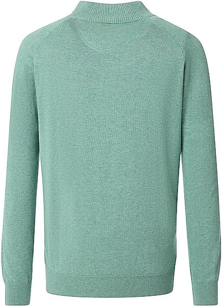 Casa Moda Strickjacke Zip Hellgrün - Größe 4XL günstig online kaufen