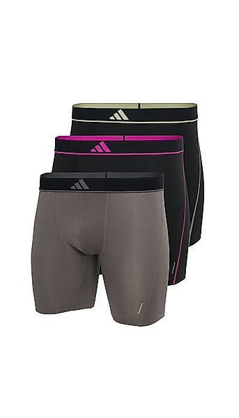 adidas Sportswear Langer Boxer Active Micro Flex (3er Pack) Logo-Bund, elas günstig online kaufen