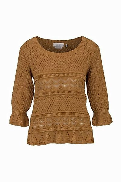 Rich & Royal Rundhalspullover crew neck crochet günstig online kaufen