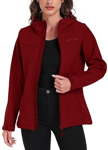 ATLASLAVA Softshelljacke Damen Wasserdichte Übergangsjacke Atmungsaktive Re günstig online kaufen