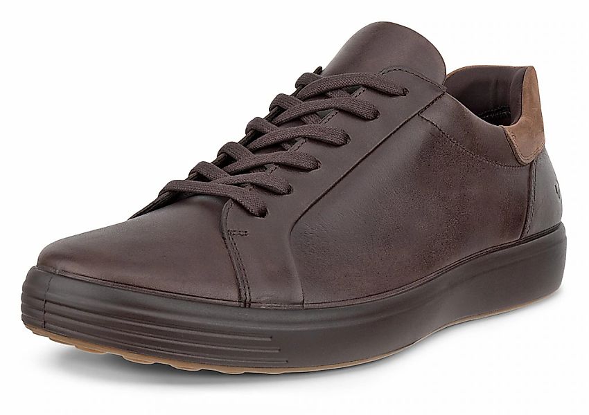 Ecco Sneaker "ECCO Soft 7 M", Freizeitschuh, Halbschuh, Schnürschuh mit hel günstig online kaufen