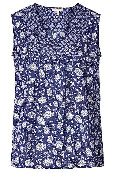 Himalaya Clothing Shirttop Ärmelloses Shirt Damen floral mit V-Ausschnitt a günstig online kaufen