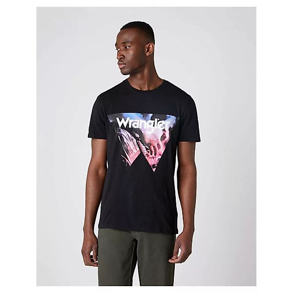 Wrangler Cowboy Cool Kurzärmeliges T-shirt XL Black günstig online kaufen