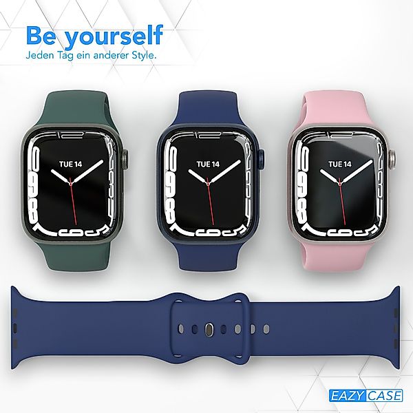 EAZY CASE Uhrenarmband Silicon Armband iWatch 11 10 9 8 7 6 5 4 3 2 SE Ultr günstig online kaufen