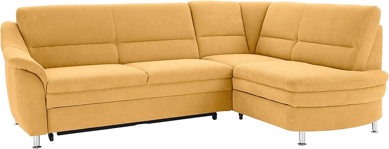 sit&more Ecksofa »Cardoso L-Form« mit Federkern, wahlweise mit Bettfunktion günstig online kaufen