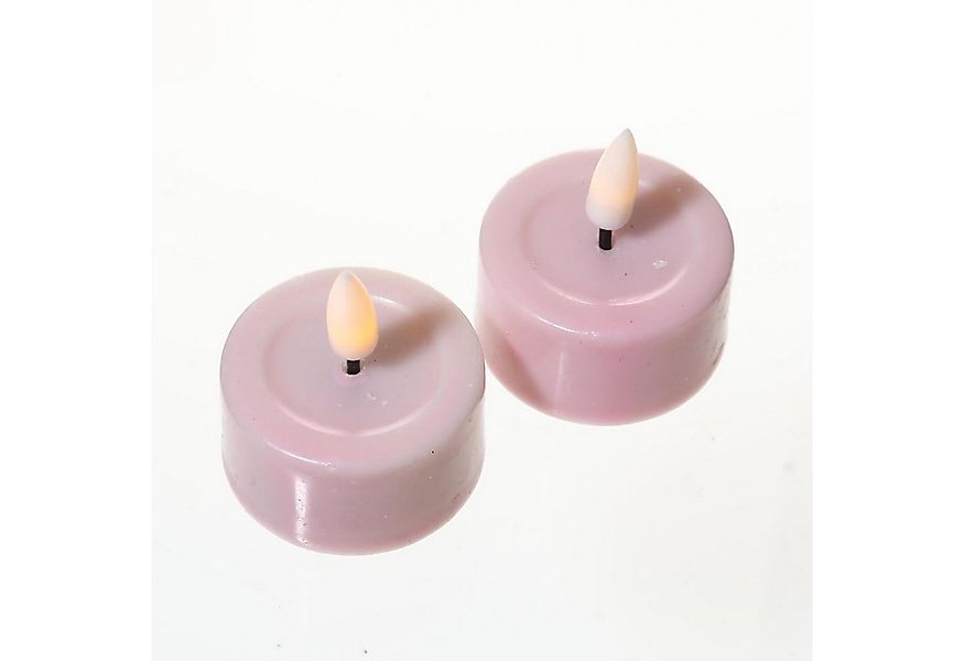 Deluxe Homeart LED-Kerze LED Teelichter Mia flackernd mit Batterien D: 4,1c günstig online kaufen