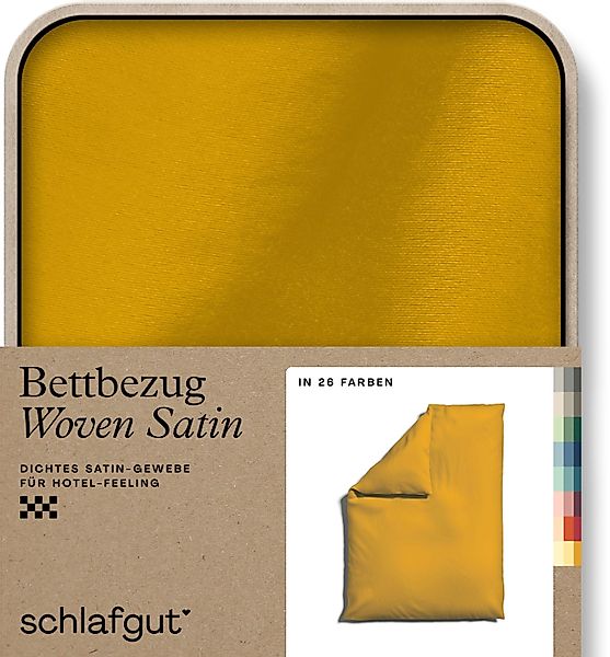 Schlafgut Bettbezug Woven Satin, (1 St), günstig online kaufen
