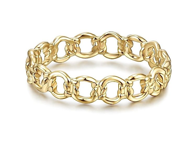 Glanzstücke München Silberring gelbgold, aus Sterling Silber günstig online kaufen