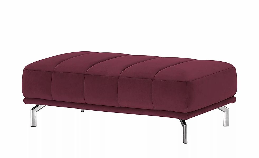 Lounge Collection XXL-Hocker  Sarina ¦ rot ¦ Maße (cm): B: 127 H: 43 T: 77. günstig online kaufen