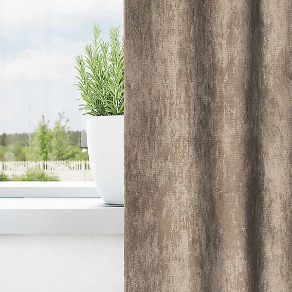 vidaXL Vorhang Vorhang mit Vorhängen 2 günstig online kaufen