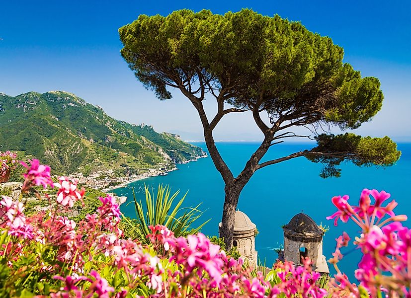 Papermoon Fototapete Campania Amalfi Coast, glatt günstig online kaufen