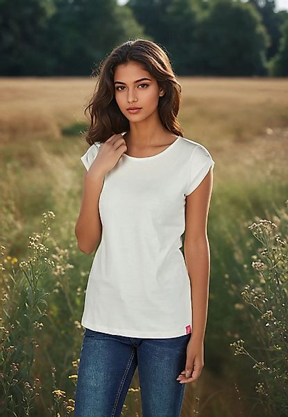 salzhaut T-Shirt BIIKE Damen Tailliert Der günstig online kaufen