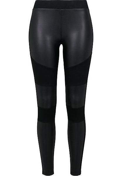 URBAN CLASSICS Leggings Urban Classics Damen Ladies Fake Leather Tech Leggi günstig online kaufen
