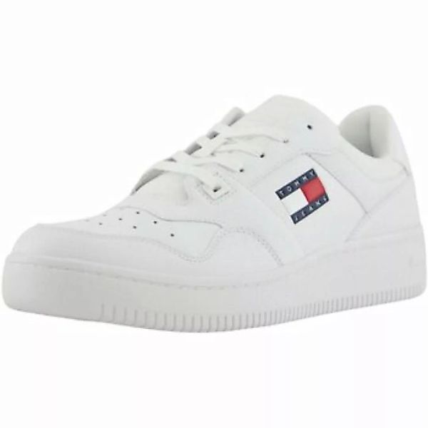 Tommy Jeans  Sneaker Retro Basket EM0EM01395YBR white EM0EM01395YBR günstig online kaufen