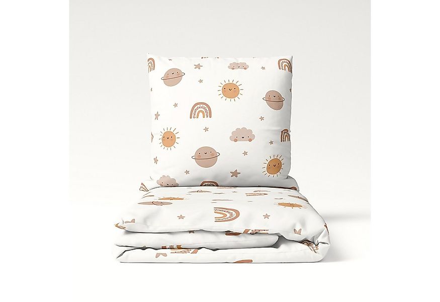 MTOnlinehandel Kinderbettwäsche Boho Dreams 135x200 + 80x80 cm in Renforcé, günstig online kaufen