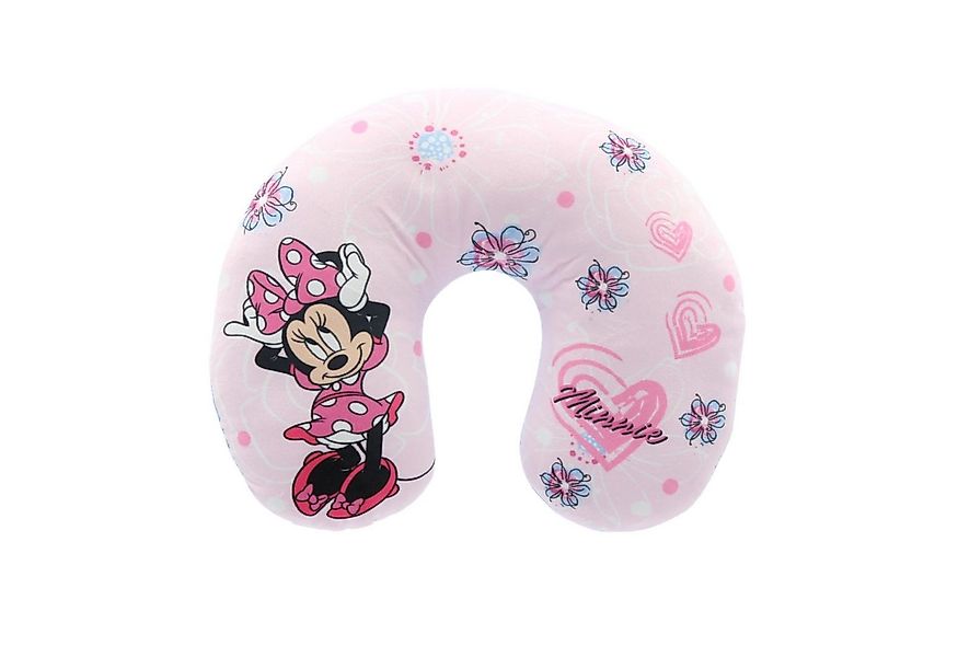 Disney Minnie Mouse Reisekissen Kopfkissen Velours Kissen Ideal für Reisend günstig online kaufen