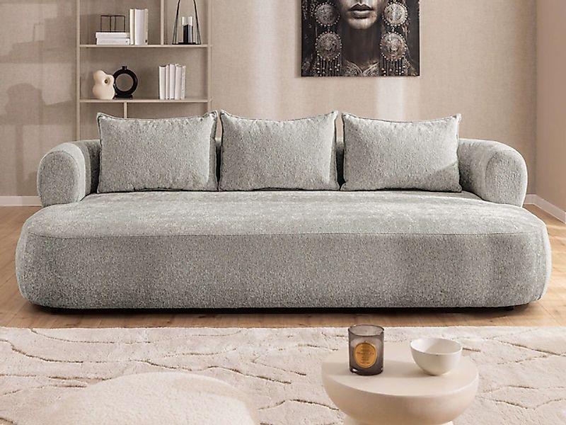 Home affaire Big-Sofa »LUSSAC 4-Sitzer Design-Sofa mit Zierkissen, Maße B/T günstig online kaufen