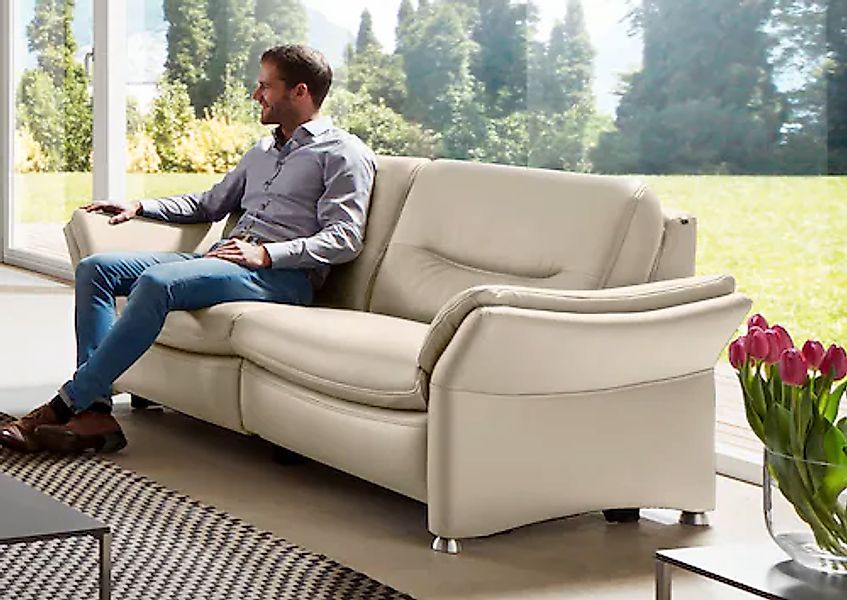 HUKLA 2,5-Sitzer »HU-SF15058 Ledersofa, Breite 194 cm« aus Leder, optional günstig online kaufen