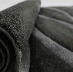 Vimoda Teppich Wohnzimmer hochwertiger Modern Wellenmuster, günstig online kaufen