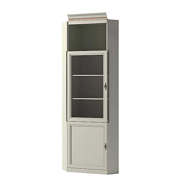 Xlmoebel Eckvitrine Eckvitrine aus Glas für das Wohnzimmer - Eckregal und E günstig online kaufen