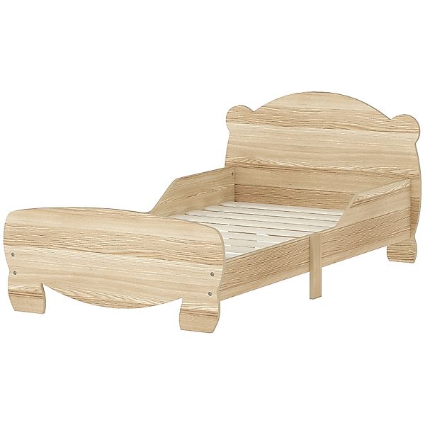 AIYAPLAY Kinderbett Bodenbett 70x140 cm mit Sicherheitsgeländer, Lattenrost günstig online kaufen