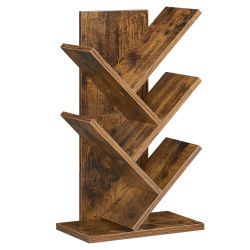 VASAGLE Bücherregal, Baumform, Standregal 5 Ebenen, günstig online kaufen