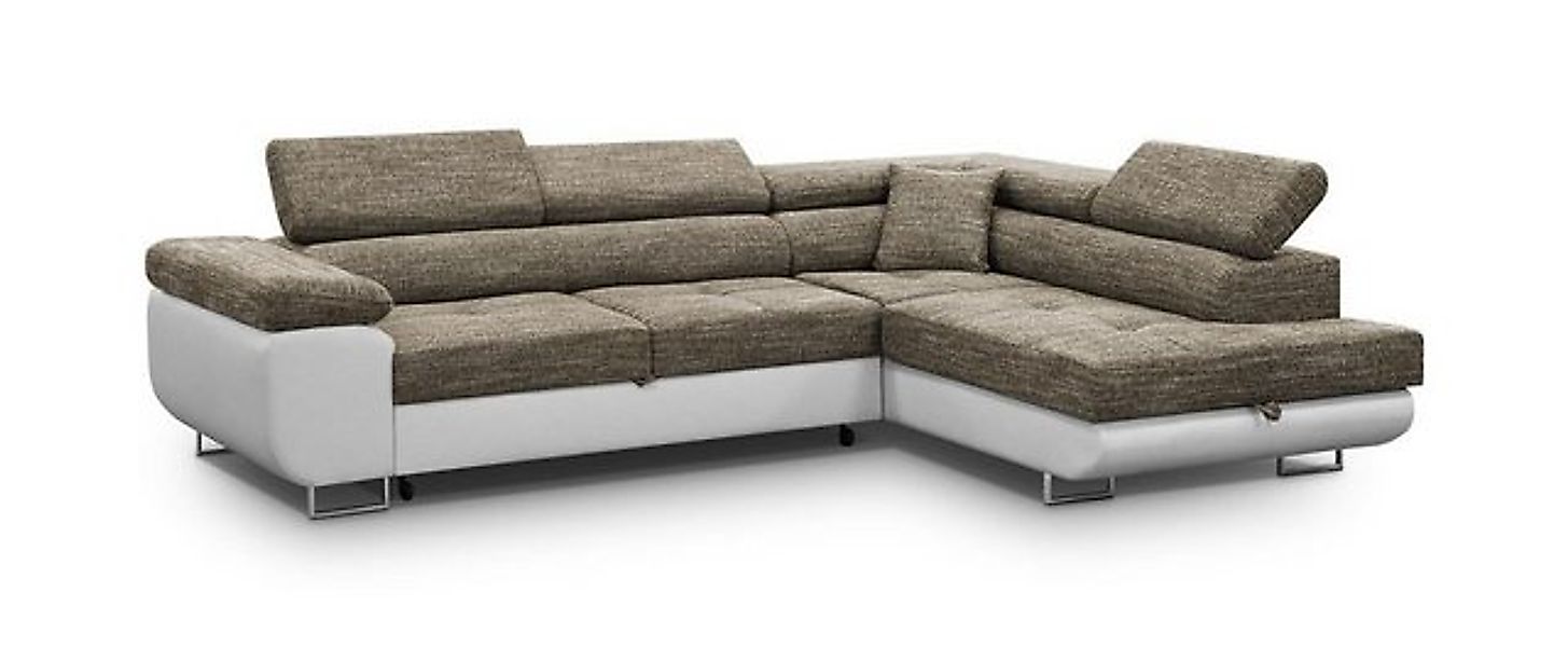 Beautysofa Ecksofa Vild, Eckcouch im modernes Stil, Stilvoll Eckcouch, Eins günstig online kaufen