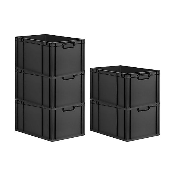 PROREGAL SparSet 5x Eurobox Nextgen Color HxBxT 32x40x60cm 65 Liter Griffe günstig online kaufen